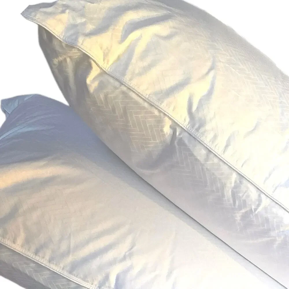 Restoration Hardware Bedding Essentials King All-Down Pillow Pair Firm Support